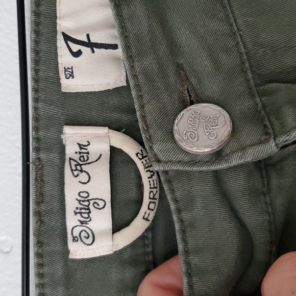 3/$15 Indigo Rein long shorts sz 7 - Picture 3 of 5